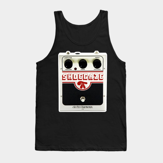 Shoegaze Guitar Effects Pedal /// Guitarist Design Tank Top by DankFutura